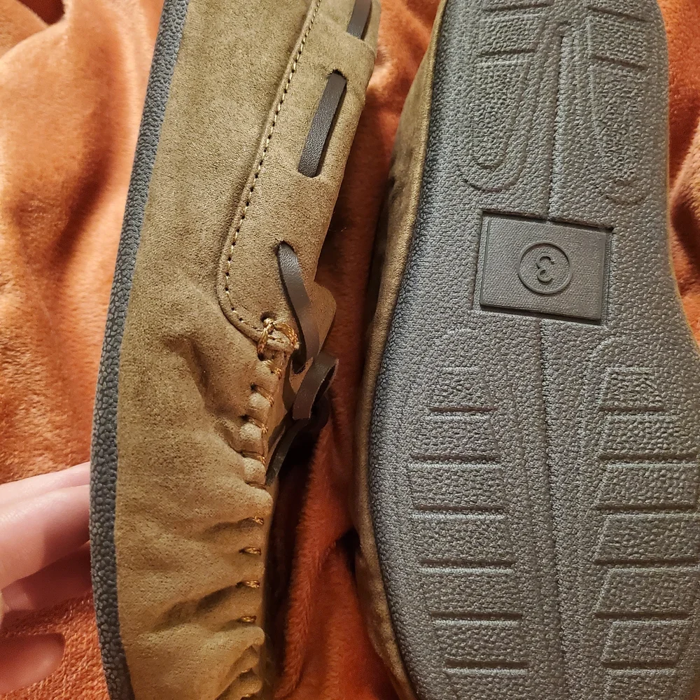 Cat & Jack Tan Kids Moccasins